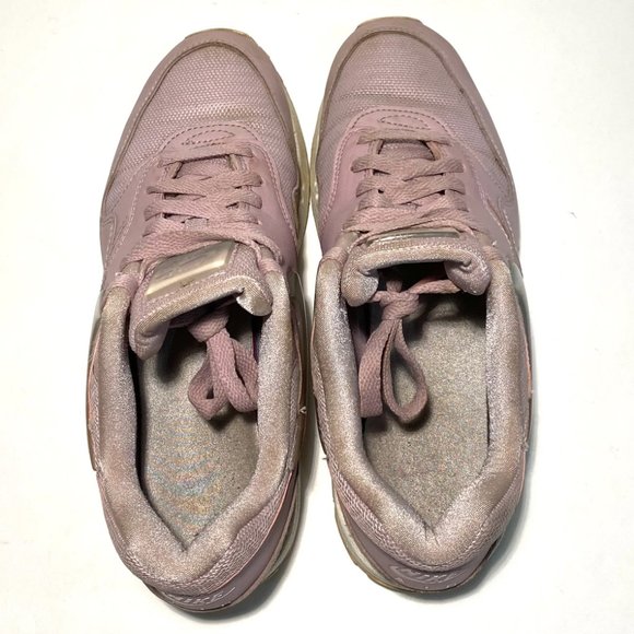 Nike Air Max 1 Jelly Puff AT5248-500 Pink Plum Chalk Sneakers Women’s Size 8.5 - Picture 7 of 12